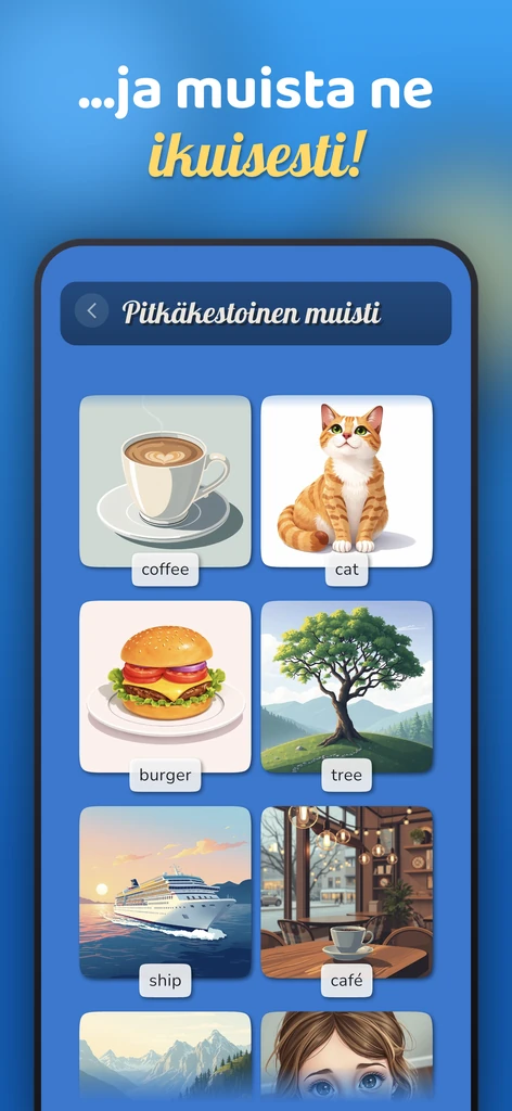 Kuvaan sopivan sanan valitseminen