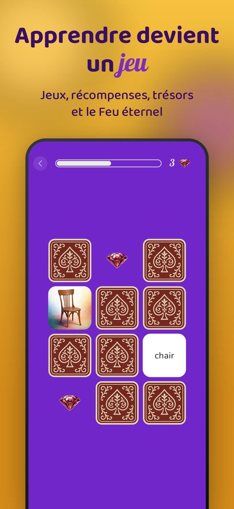 Jouer à un mini-jeu de mémoire